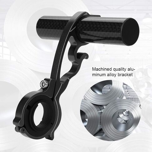 VGEBY1 Bike Handlebar Extender, Cycling Extension Handlebar Holder Mount Space Saver for GPS Lamp/Units/Headlights/Cameras (Black) in Saudi Arabia