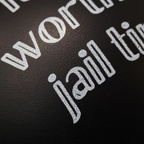 هدية مضحكة لزملاء العمل من It's Not Worth The Jail Time، وكرات التوتر ومقويات القبضة، للزملاء البالغين (عبوة من 3 قطع) in Saudi Arabia