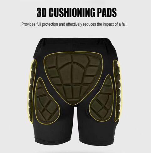 3D Protective Padded for Football Compression Girdle for Football, Basketball,Cycling and More in Saudi Arabia