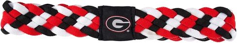 عصابة رأس مجدول للسيدات من Littlearth NCAA Georgia Bulldogs، مقاس واحد، لون الفريق in Saudi Arabia