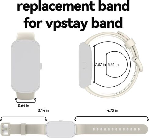 ALB1 Fitness Tracker Watch Silicone Replacement Bands Straps Compatible Watch, Quick Release 16mm Bands Watch in Saudi Arabia
