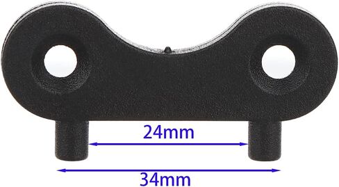 VTurboWay 4 قطع مفتاح لوحة ملء سطح القارب، مفتاح احتياطي لحشو سطح الخزان، نايلون من الدرجة البحرية، مفتاح احتياطي لخزان الوقود المائي ليخت القوارب البحرية، أسود in Kuwait