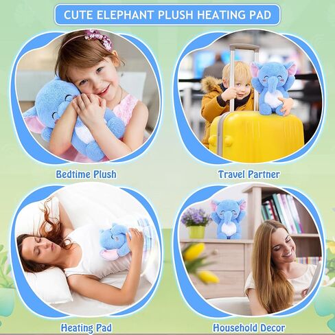 Penguin Stuffed Animal Microwavable Heating Pad, 1.2lb Heating Pads for Cramps & Period Pain Relief, Period Cramps for Women & Girls, Gift for Daughter Wife Heating Pad with Lavender Scented in Kuwait