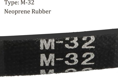 M-38 Drive V-Belt - [38 Inch Pitch Girth] Wrapped Industrial Power Rubber Belt for Transmission Use, JIS Standard, 10mm Width 5.5mm Thick in Saudi Arabia