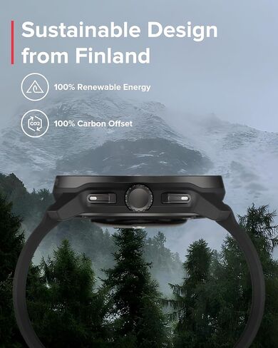 ساعة SUUNTO Race S الرياضية بنظام تحديد المواقع العالمي (GPS)، شاشة لمس AMOLED عالية الدقة مع وضع الاستعداد ثلاثي الأبعاد، نظام GNSS مزدوج النطاق، خريطة عالمية غير متصلة بالإنترنت، رؤى التدريب والتعافي المتقدمة، 95+ رياضات متعددة، مدمج وخفيف، برتقالي قوي in Kuwait