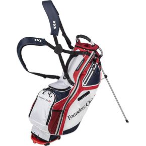 Founders Club Lightweight Golf Stand Bag for men for Walking or riding The Golf Course Light Weight 6 Way Full Length Divider with Dual Padded Carry Strap