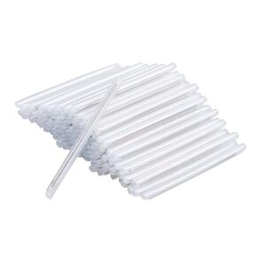 300 Pack Fiber Splice Sleeves (3.2mm Dia x 60mm Length) Clear Heat Shrink Tubing Wire Connectors Kit Heat Shrink Tubing Clear Cable Sleeves Heat Shrink Tubing Kit