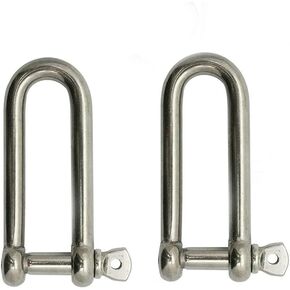 316 Stainless Steel Shackle Long D Shackle Marine Grade