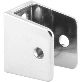 Sentry Supply 656-6419 U-bracket, For 1 In. Panels, Zinc Alloy, Chrome Plated Finish (Single Pack)
