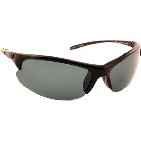 Sea Striker Harbor Master Polarized Sunglasses, Black Frame, Grey Lens