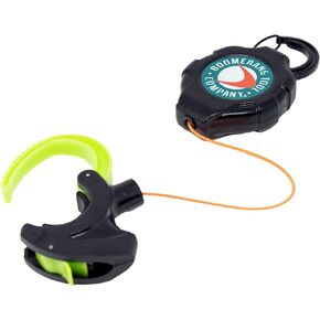 BOOMERANG TOOL COMPANY ProGrip Retractable Kayak Paddle Leash Tether for Fishing Rods, Canoe Oars, Paddles, and More