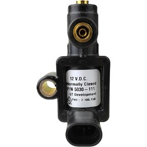 تكتران 80-1067 صمام الملف اللولبي | ثلاثي الاتجاه مغلق عادة | 12 فولت تيار مستمر | 9 إلى 16 فولت | أسود in Kuwait