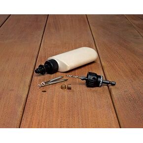 Starborn Industries IPE Pro Plug System For Wood Decking Kit - 100 Sq Ft with #8 x 2-1/2" Screws
