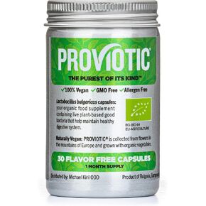 Organic Probiotic Supplement H. Pylori Treatment 750 mg 10 Capsules Probiotics for Digestive Health Immune Support Vegan Probiotic Bio for Healthy Gut Anti Bloating for Men and Women