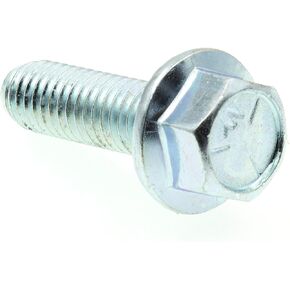 Prime-Line 9091178 Serrated Flange Bolts, 3/8 In.-16 X 1-1/4 In., Zinc Plated Case Harden (25 Pack)