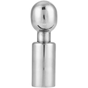 3/8 Inch Rotary Spray Ball, 8 Dernord Rotary Spray Ball Female Thread Sanitary Stainless Rotary 360 ° for Cip Self Cleaning Self Lubrication