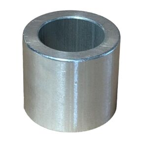 Aluminum Spacer 1-1/8" OD x 3/4" ID x Choose Your Length, Round Spacer Unthreaded Standoff Bushing Plain Finish, Fits Screws Bolts 3/4" or M18/M19 by Metal Spacers Online (1/2" Length, 10 Pack)