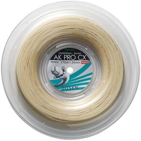 GOSEN AK Pro CX, 17 Natural 787' Good Control and Tension Retention, Multifilament Tennis String