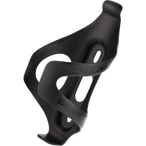 XLAB Sidekick Cage Left – Side Entry Carbon Water Bottle Holder for Triathlon and Road Bikes 8 Pounds of Grip Force – Matte Black