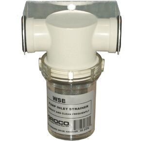 GROCO 1" Fresh Water Strainer w/#304 SS Basket