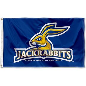 South Dakota State Jackrabbits SDSU University Large College Flag