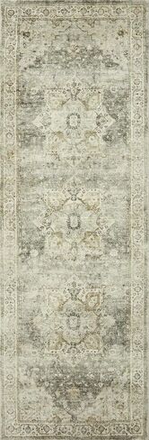 سجادة Loloi II Rosette Sage/بيج مقاس 2'-6" x 7'-6" in Kuwait