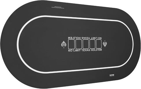 VEVOR Poker Table Top, 70 x 35 Inch Poker Mat for Table in Saudi Arabia