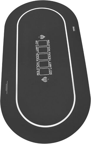 VEVOR Poker Table Top, 70 x 35 Inch Poker Mat for Table in Saudi Arabia