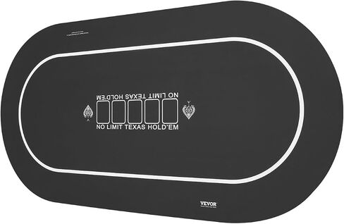 VEVOR Poker Table Top, 70 x 35 Inch Poker Mat for Table in Saudi Arabia
