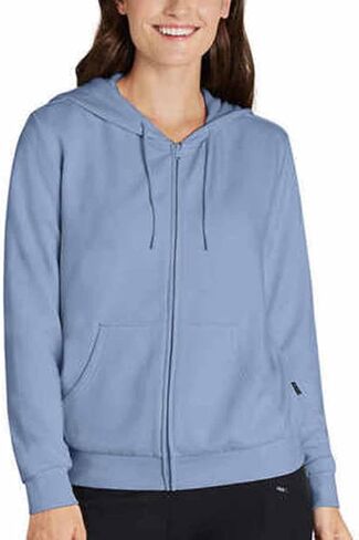 Eddie Bauer Ladies' Supersoft Full Zip Hoodie Jacket (XL, Blue) in Saudi Arabia