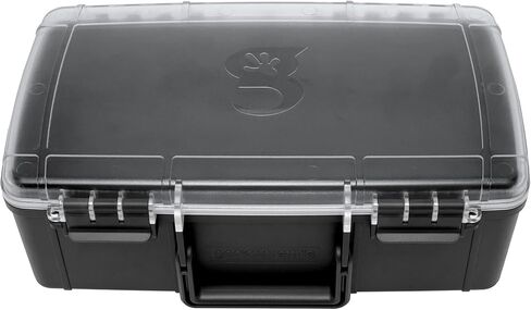 geckobrands Waterproof Dry Box Storage Case, Large, Neon Blue - Watertight & Airtight Dry Box for Phone, Wallet in Kuwait