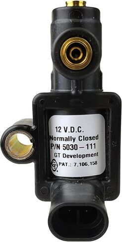 تكتران 80-1067 صمام الملف اللولبي | ثلاثي الاتجاه مغلق عادة | 12 فولت تيار مستمر | 9 إلى 16 فولت | أسود in Kuwait