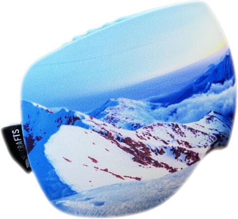 كامل اللون الطباعة ستوكات نظارات التزلج الغطاء الواقي غطاء حملق in Kuwait