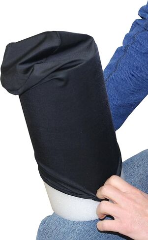 أسطوانة إسفنجية بيضاء عالية الكثافة مع غطاء من القماش in Kuwait