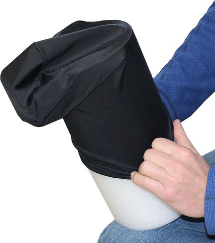 أسطوانة إسفنجية بيضاء عالية الكثافة مع غطاء من القماش in Kuwait