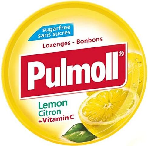 Pulmoll - Lemon Lozenges-Bonbons Pastille Drops (1.76 Ounce - 50 g, Pack of 3) in Saudi Arabia