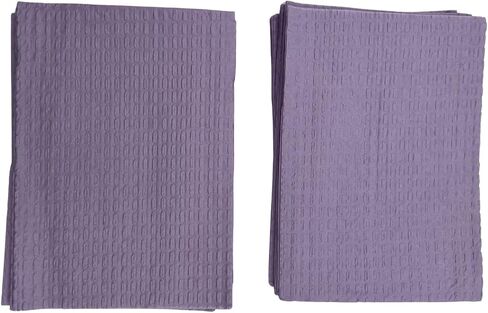 Disposable Dental Patient Bibs, 3 Layer 50 Pack Paper Towel Bibs 13"x18" with Poly Back, Tattoo, Dental, Medical, Nail Tray or Table Covers (Green) in Saudi Arabia