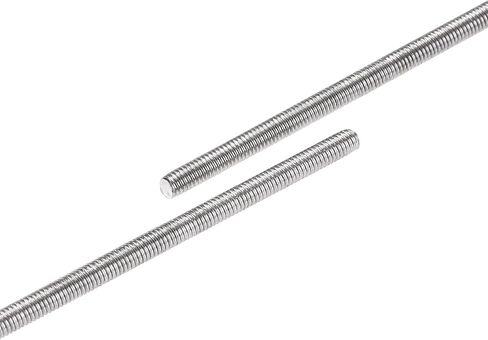uxcell 12Pcs M3 x 110mm Fully Threaded Rod 304 Stainless Steel Right Hand Threads in Saudi Arabia
