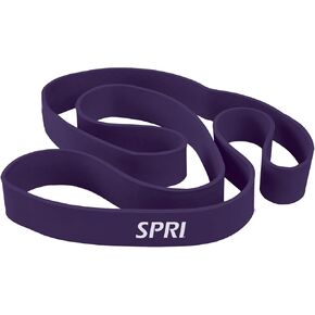 SPRI Superbands - Resistance Band for Assisted Pull-ups, Core Fitness, and Strength Training Resistance Exercises - Versatile Tool for Flexibility, Stamina, and Balance - 2.5", Purple