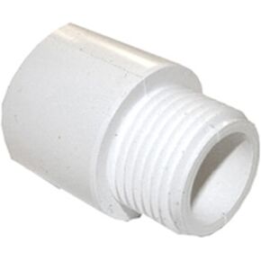 LASCO 15-1623 PVC Hose Adapter with 3/4-Inch Female Hose and 3/4-Inch PVC Pipe Glue Connection, White in Saudi Arabia