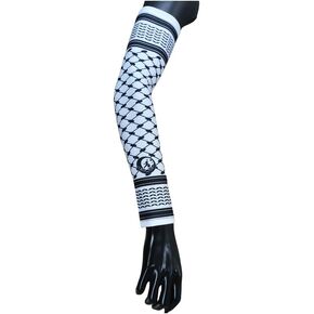 Palestinian Keffiyeh Arm Sleeve, Tatto Coverup with UV Protection, Compression Sleeve, Best for Indoor Outdoor Sports