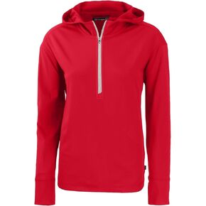 Cutter & Buck Daybreak Eco Recycled Womens Half Zip Hoodie in Kuwait