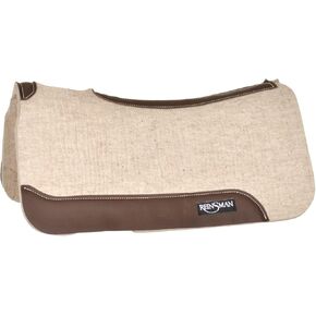 Reinsman Quick-Drying Moisture-Wicking Shock-Absorbing Apex Premium Wool Arena Performance Saddle Pad, 31" L x 32" D x 3/4" T