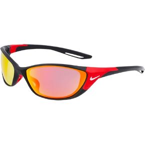 Nike ZONE M DZ7358 Matte Black Red/Red Road 66/15/140 men Sunglasses