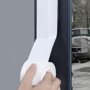 Window Seal Strip Tape for Winter,2.75in x 121FT,Weather Stripping Sealing Insulation Tape for Windows and Door, Air Conditioner Window Seal,Window ac Insulation,Removes Cleanly,White