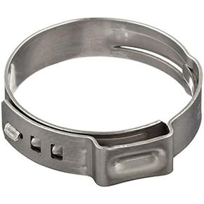 Size 13/32" (10.5 mm), Oetiker Stepless Ear Clamps, 10-Pack Single Ear Hose Clamps (10)