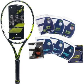 Babolat Pure Aero 98 Tennis Racquet (Choice of String and Tension) (4 3/8)