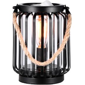 Electric Wax Warmer,Metal Wax Warmer,Rustic Candle Wax Burner for Aromatherapy Wax,Oil Burner,Fragrance,Home Decoration,Gifts (Lanterns)