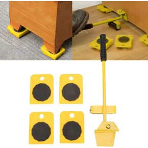 Furniture Transport Set Lifter Moving Plate, 150KG Capacity Transport Moving Plate Smoothing Scroll Wheel, Compact Size for Carrying Heavy Objects