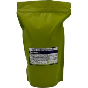 Plastic Pellets for Rock Tumbling, 2 Pound Bag